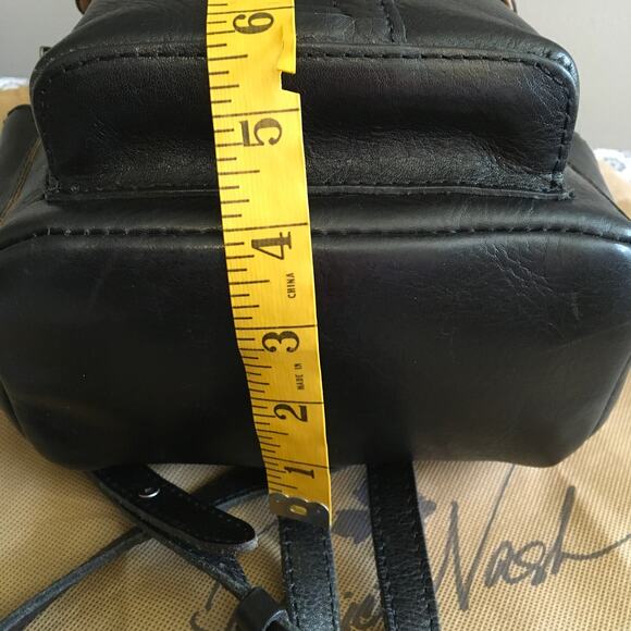 Patricia Nash Black Leather Backpack main image 6